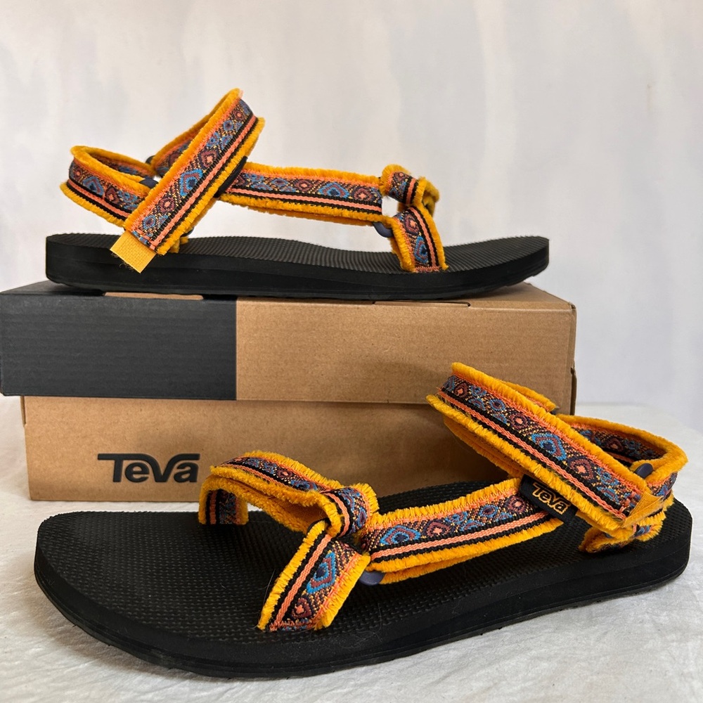 Teva - Marigold w/ Floral Embroidery
